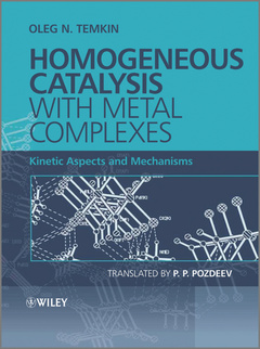 Couverture de l’ouvrage Homogeneous Catalysis with Metal Complexes