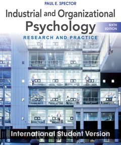 Couverture de l’ouvrage Industrial and Organizational Psychology