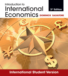 Cover of the book Introduction to international economics, third edition international student version (paperback)