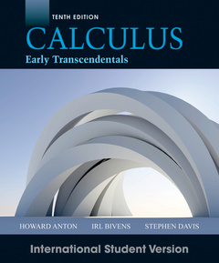 Couverture de l’ouvrage Calculus Early Transcendentals