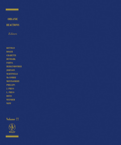 Cover of the book Organic Reactions, Volume 77
