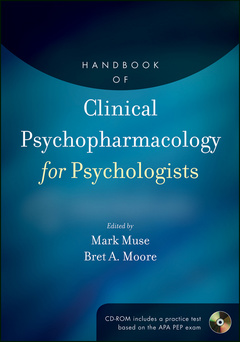 Couverture de l’ouvrage Handbook of Clinical Psychopharmacology for Psychologists