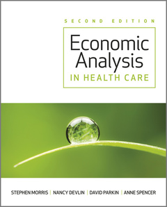 Cover of the book Economic Analysis in Healthcare