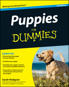 Couverture de l’ouvrage Puppies for dummies®, (paperback)