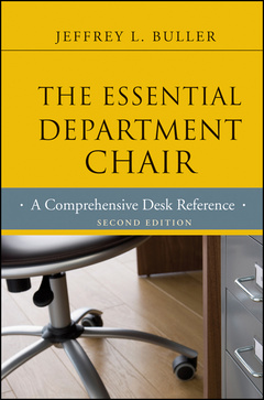 Couverture de l’ouvrage The Essential Department Chair