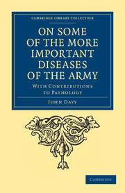 Couverture de l’ouvrage On Some of the More Important Diseases of the Army
