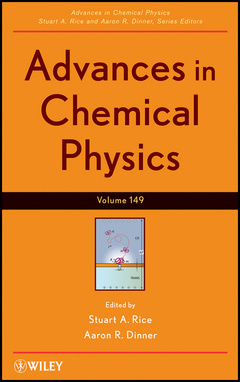 Couverture de l’ouvrage Advances in Chemical Physics, Volume 149