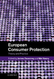 Couverture de l’ouvrage European Consumer Protection