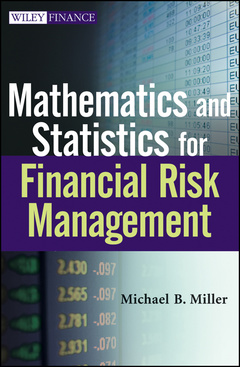 Couverture de l’ouvrage Statistical finance: assessing the math in risk management (hardback) (series: wiley finance)