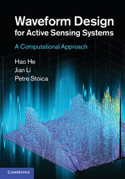 Couverture de l’ouvrage Waveform Design for Active Sensing Systems
