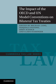 Couverture de l’ouvrage The Impact of the OECD and UN Model Conventions on Bilateral Tax Treaties