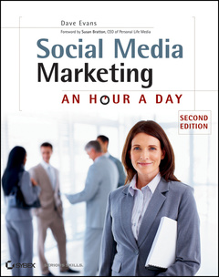 Couverture de l’ouvrage Social media marketing: an hour a day (paperback)
