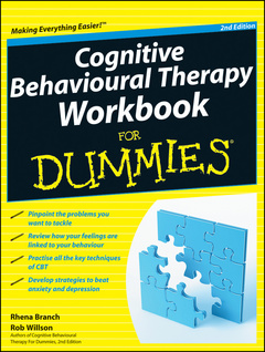 Couverture de l’ouvrage Cognitive Behavioural Therapy Workbook For Dummies
