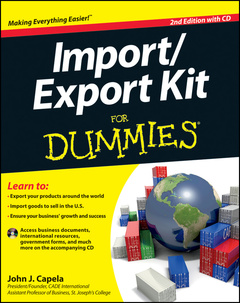 Couverture de l’ouvrage Import/export for dummies®, (paperback)