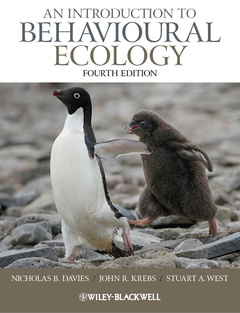 Couverture de l’ouvrage An introduction to behavioural ecology