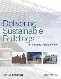 Couverture de l’ouvrage Delivering Sustainable Buildings