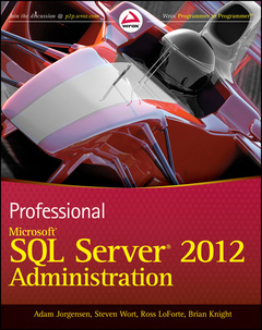 Couverture de l’ouvrage Professional Microsoft SQL Server 2012 Administration