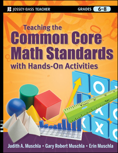 Couverture de l’ouvrage Teaching the Common Core Math Standards with Hands-On Activities, Grades 6-8