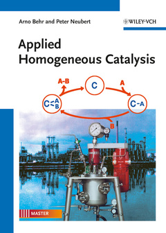 Couverture de l’ouvrage Applied homogeneous catalysis (paperback)