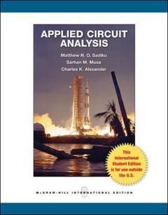 Cover of the book Applied circuit analysis