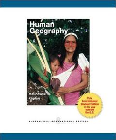 Cover of the book Human geography