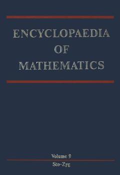 Couverture de l’ouvrage Encyclopaedia of Mathematics