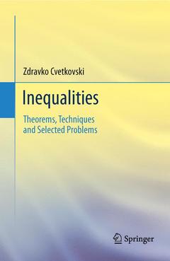 Couverture de l’ouvrage Inequalities
