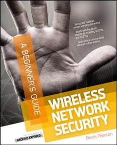 Cover of the book Wireless network security: A beginner's guide