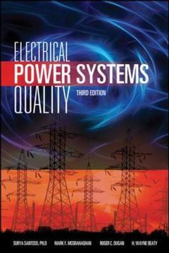 Couverture de l’ouvrage Electrical power systems quality