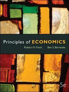 Couverture de l’ouvrage Principles of economics