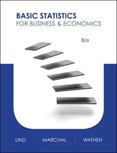 Couverture de l’ouvrage Basic statistics for business and economics