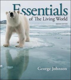 Couverture de l’ouvrage Essentials of the living world
