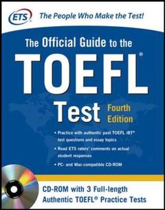 Cover of the book Official guide to the toefl test with CD-ROM