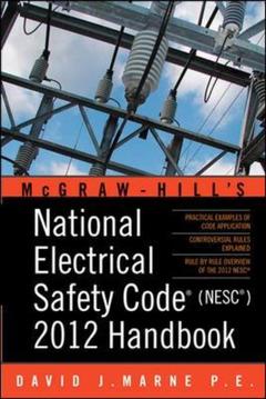 Couverture de l’ouvrage National electrical safety code (NESC) 2012 handbook