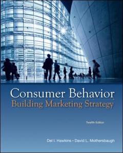 Couverture de l’ouvrage Consumer behavior