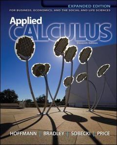 Cover of the book Applied calculus for business, economics, and the social and life sciences, expanded edition