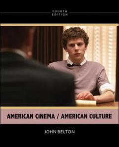 Couverture de l’ouvrage American cinema/american culture