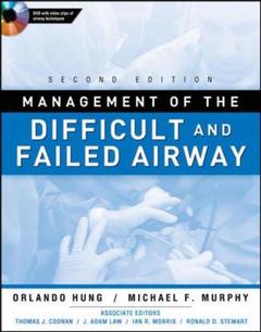 Couverture de l’ouvrage Management of the difficult and failed airway with DVD