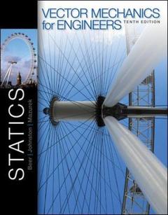 Couverture de l’ouvrage Vector mechanics for engineers