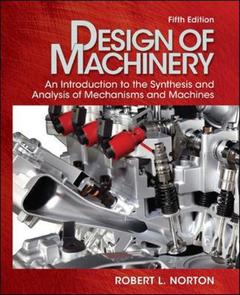 Couverture de l’ouvrage Design of machinery with student resource dvd