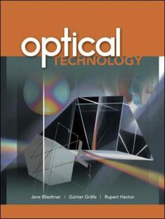 Couverture de l’ouvrage Optical technology