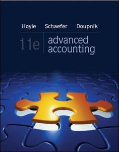 Cover of the book Advanced accounting