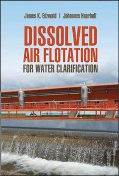 Couverture de l’ouvrage Dissolved air flotation for water clarification