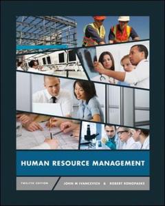 Couverture de l’ouvrage Human resource management