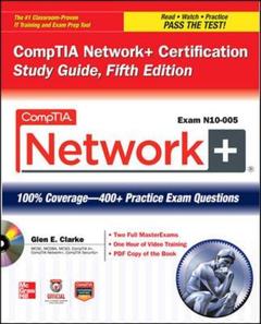 Cover of the book Comptia network+ certification study guide (exam n10-005) with CD-EOM 