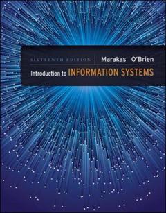 Couverture de l’ouvrage Introduction to information systems loose leaf