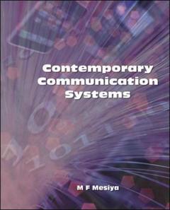 Couverture de l’ouvrage Contemporary communication systems