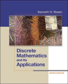 Couverture de l’ouvrage Discrete mathematics and its applications