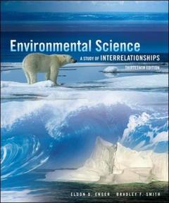 Couverture de l’ouvrage Environmental science