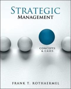 Couverture de l’ouvrage Strategic management